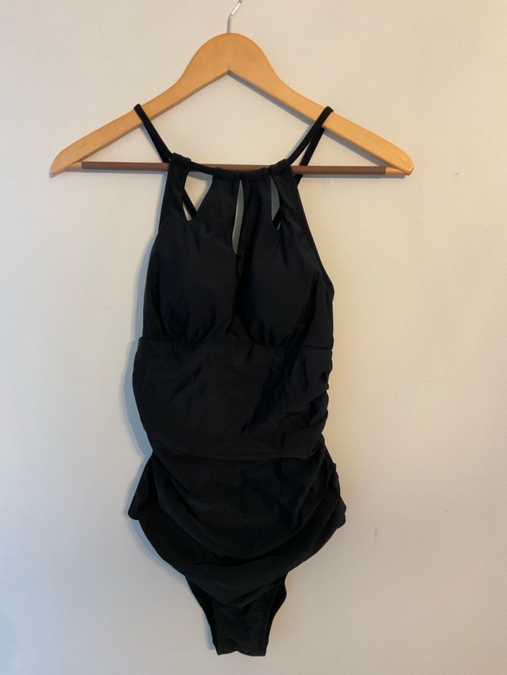 BLACK ONE PIECE BATHING SUIT SZ.S